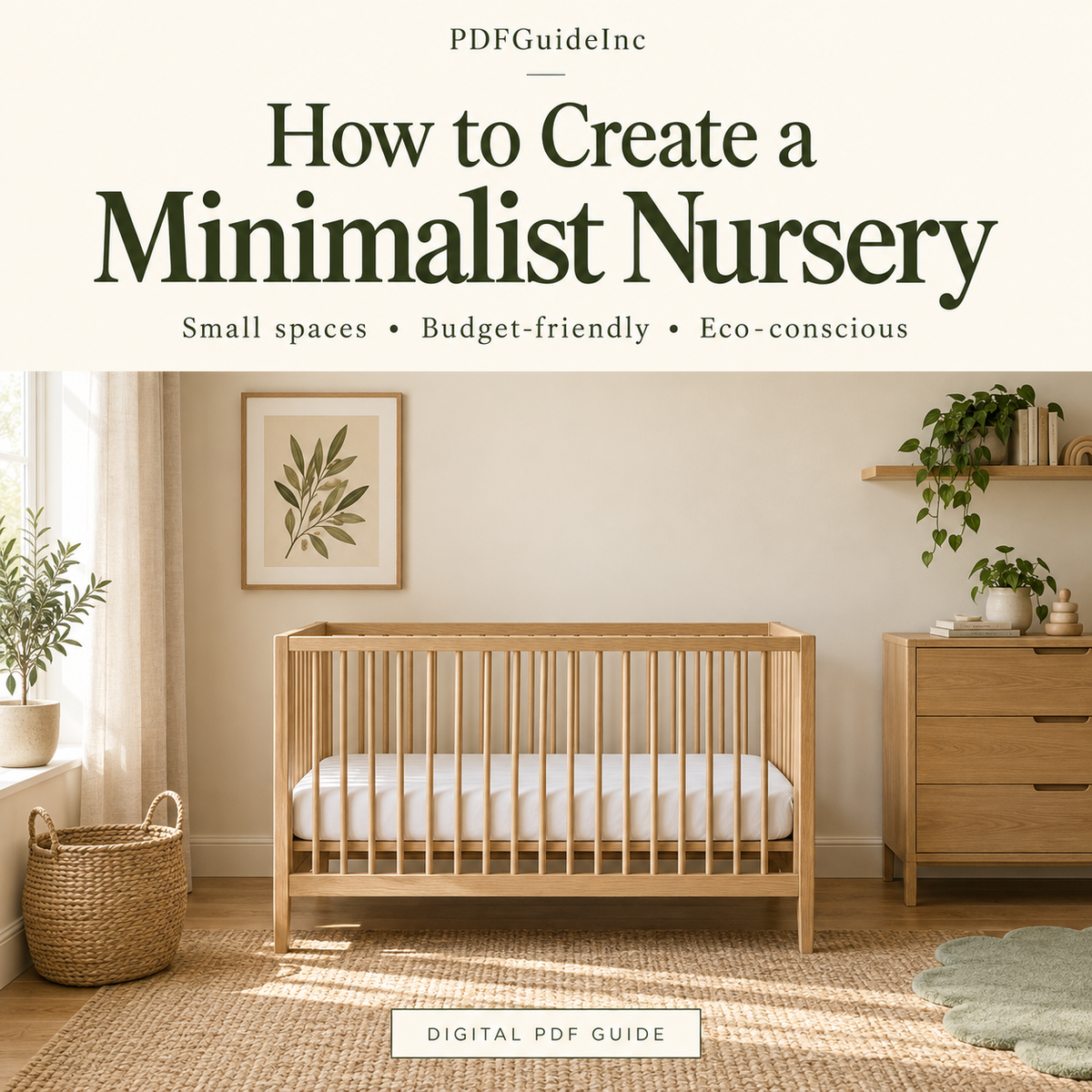 How to Create a Minimalist Nursery